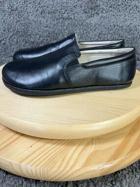 Aintap Barefoot Shoes Womens 10.5 Black Leather Grounding Minimalist Handmade